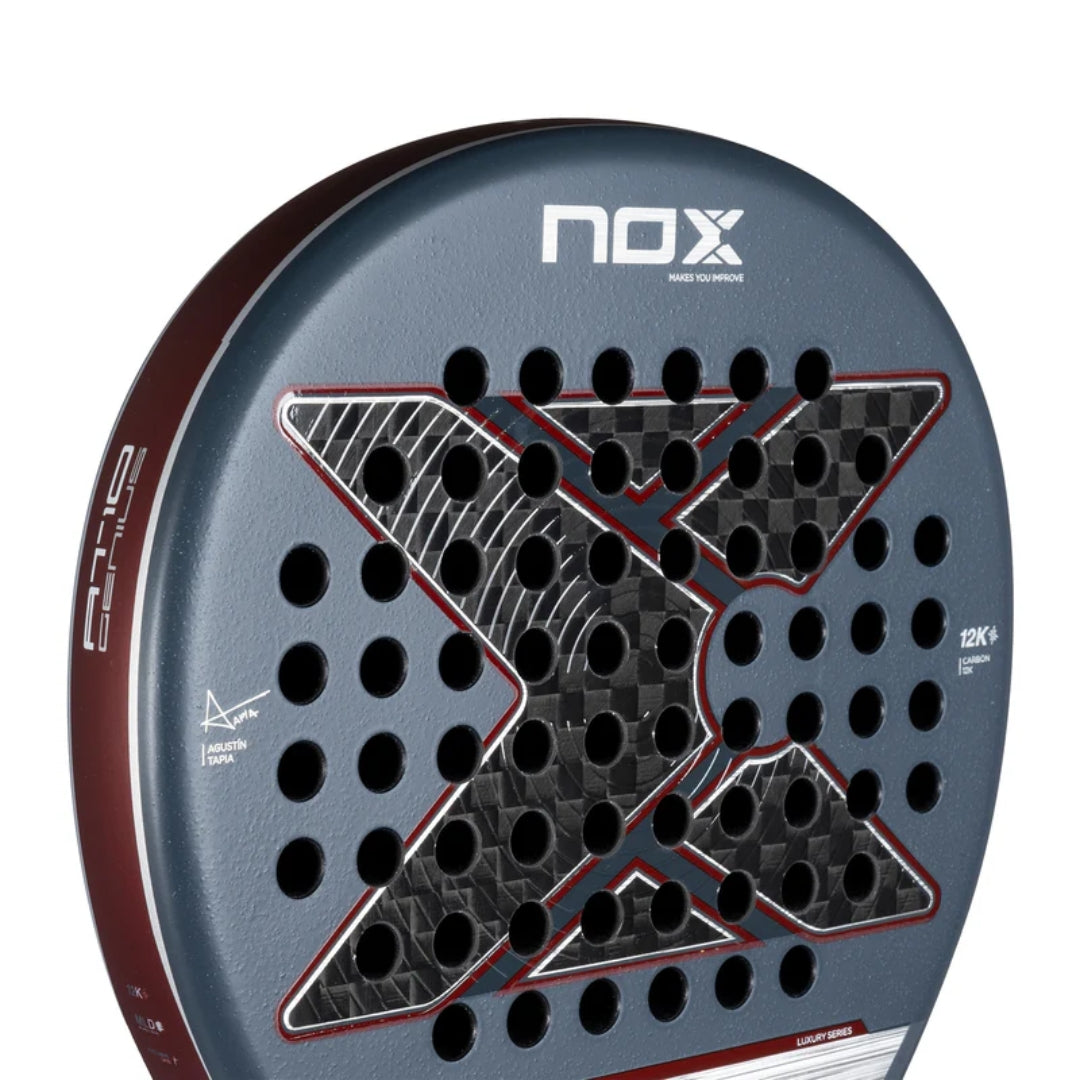 At10 Luxury Genius 12K 2025 By Agustin Tapia Padel Racket