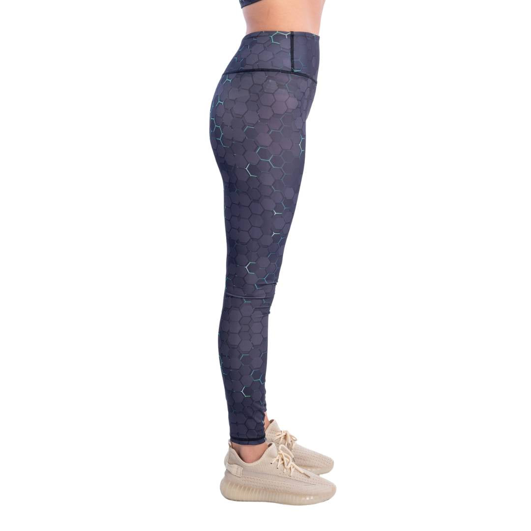 nike honeycomb leggings