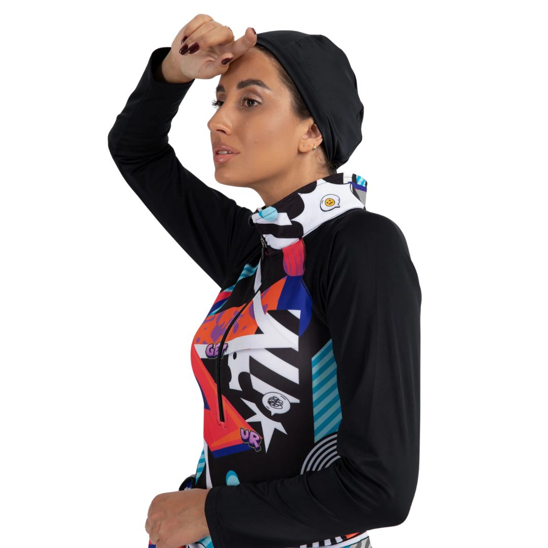 Vibrant Voyage Burkini