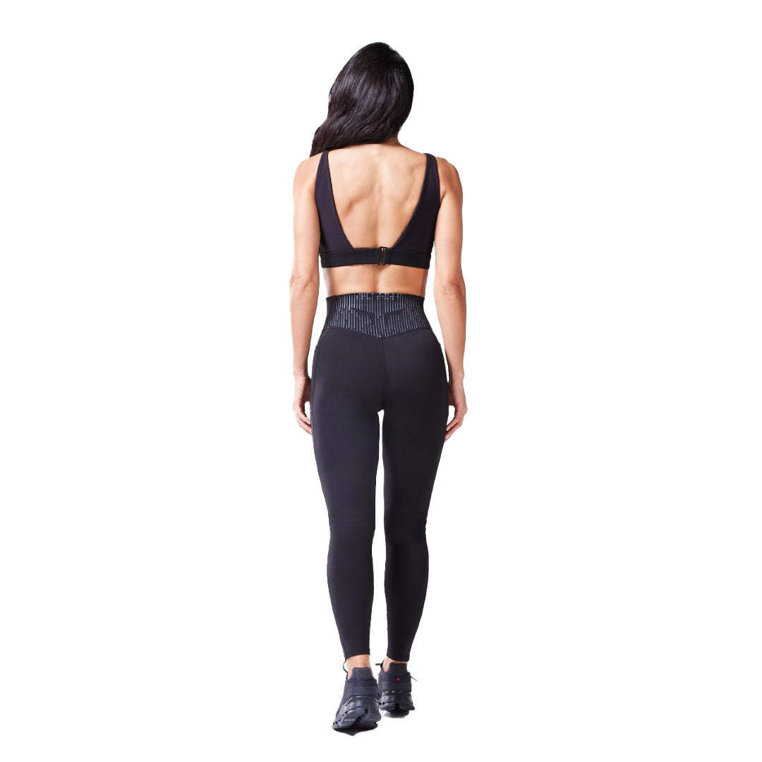 Code Ribbed Asymmetric Sports Bra