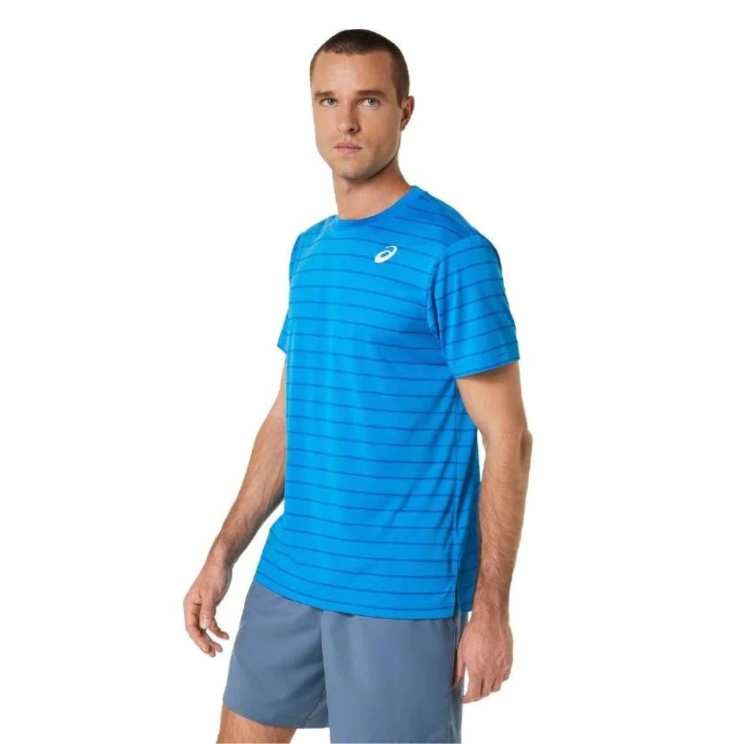 Court Stripes Blue T-Shirt