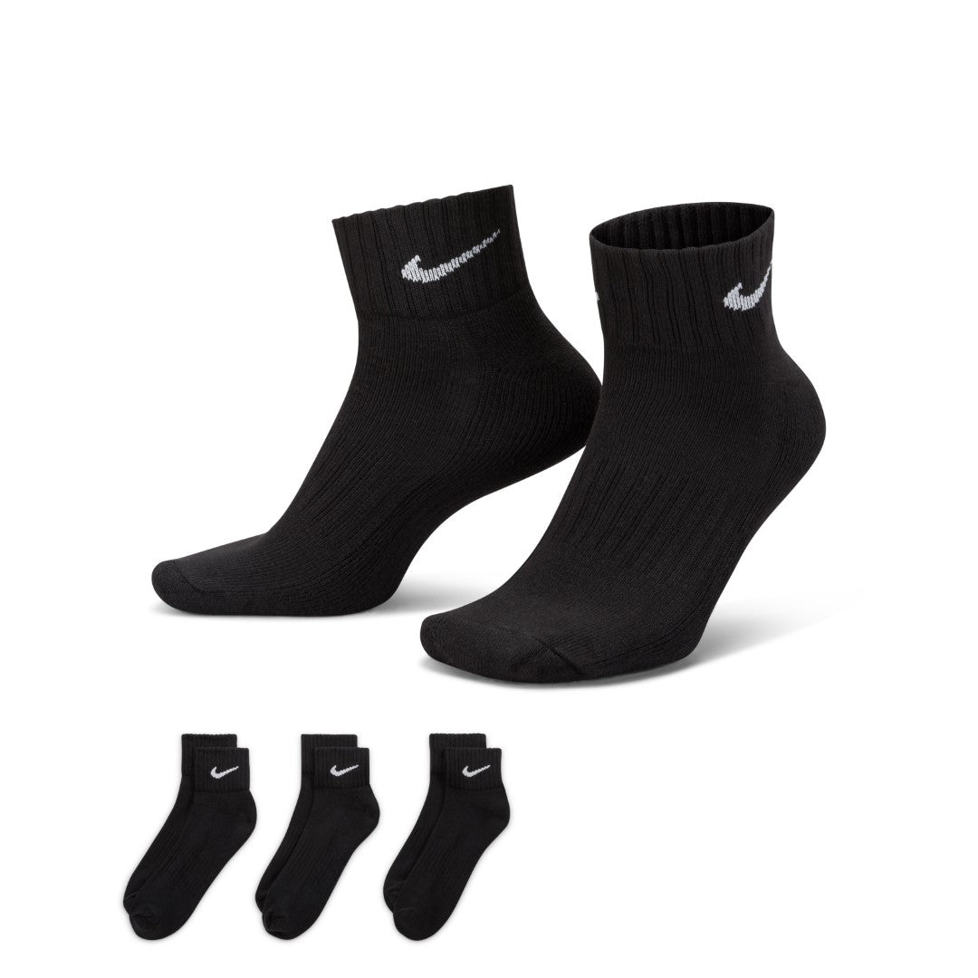 Cushioned Ankle Socks (3 Pairs)