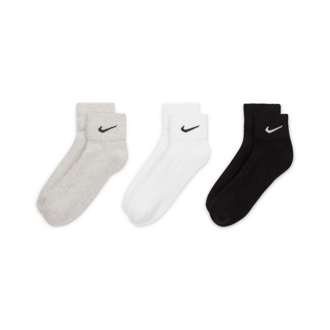 Cushioned Ankle Socks (3 Pairs)