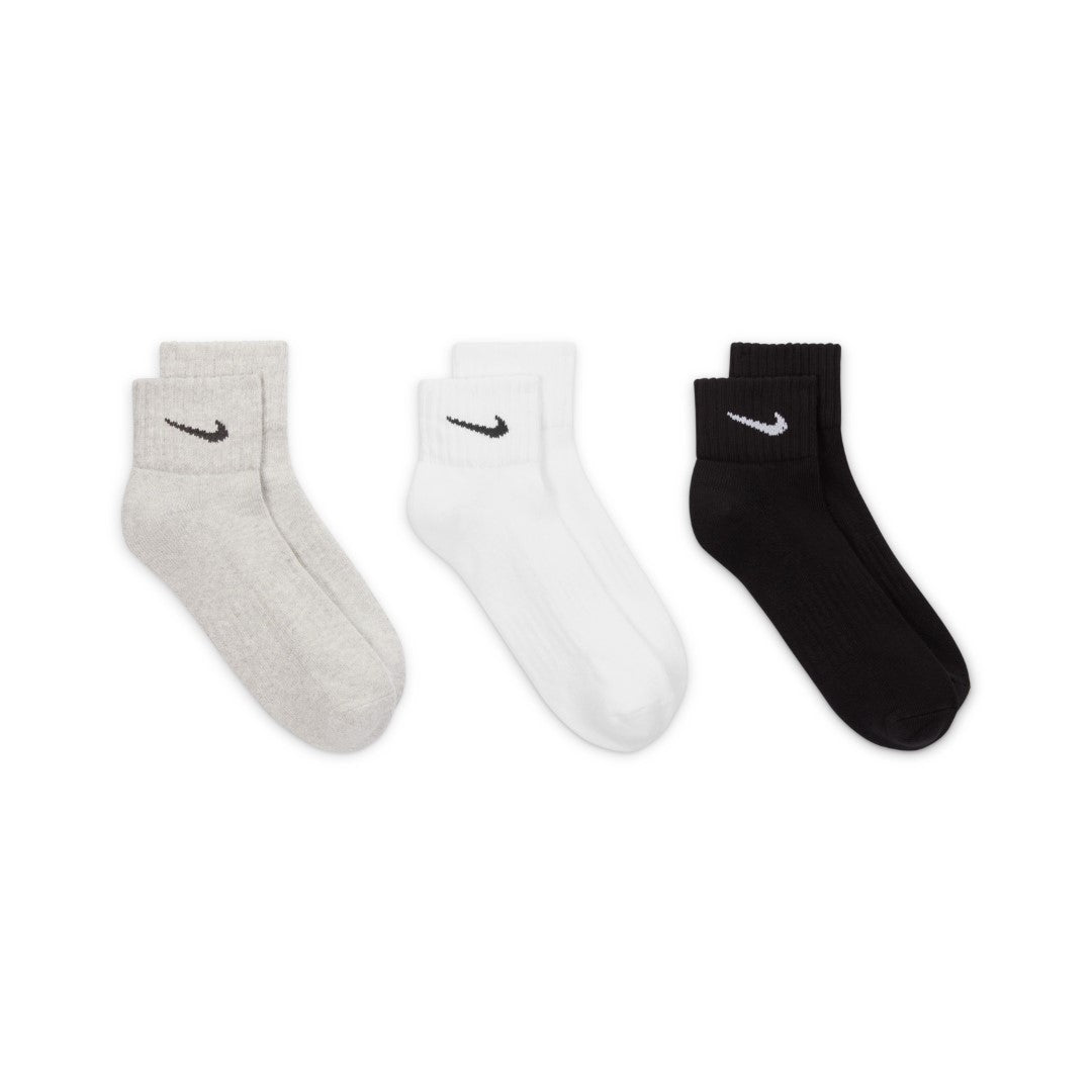 Cushioned Ankle Socks (3 Pairs)