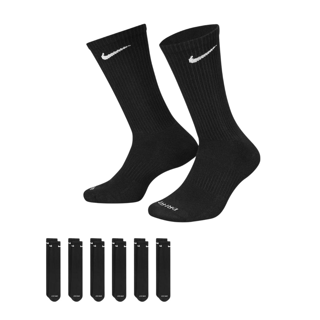 Everyday Plus Cushioned Training Crew Socks (6 Pairs)