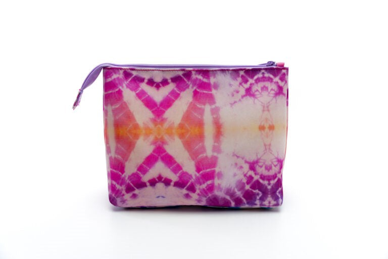 Tie Dye Water Colors Pink 1 M Pouch