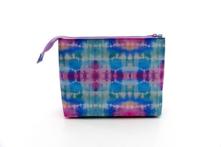 Tie Dye Water Colors Pink 2 M Pouch