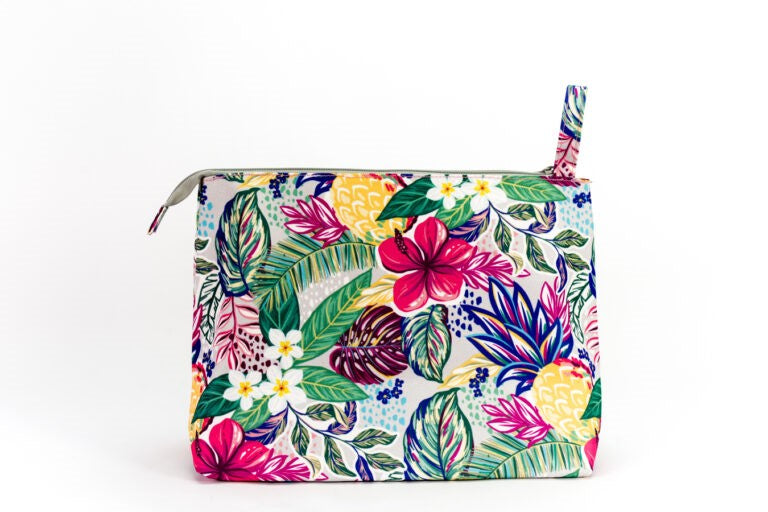 Tropical Flowers L Pouch