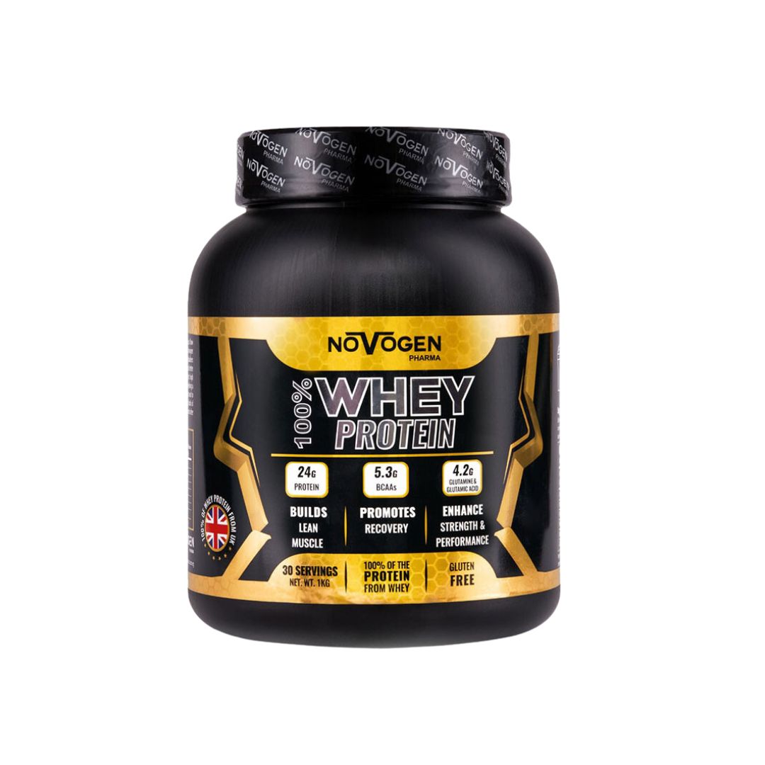 100% Whey Protein 1 KG- 30 Servings- Ice Cream Vanilla