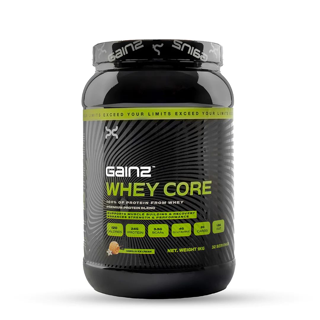 Whey Core -1 Kg Whey Protein Concentrate