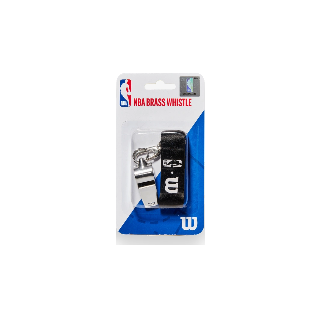 NBA Brass Whistle With Lanyard