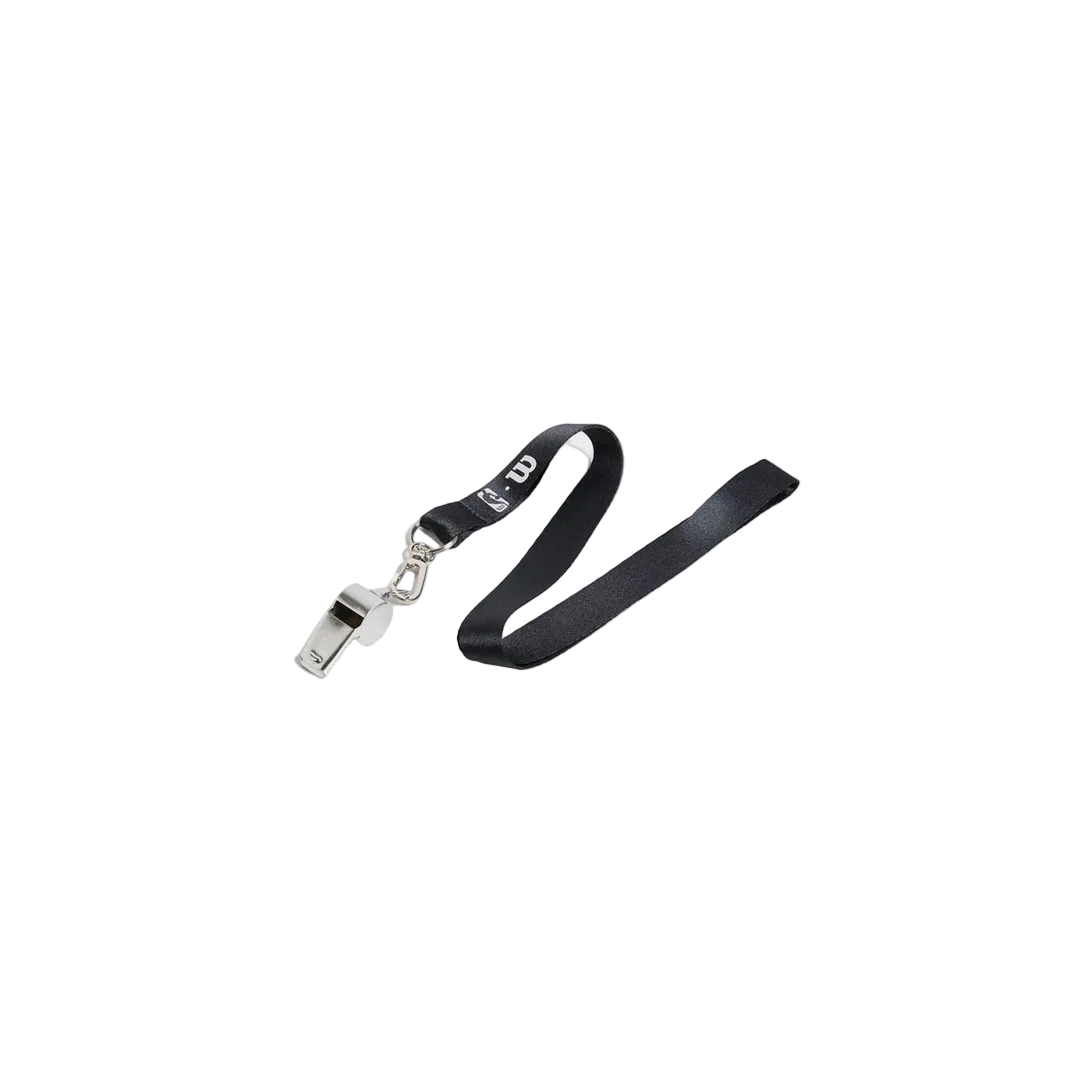 NBA Brass Whistle With Lanyard