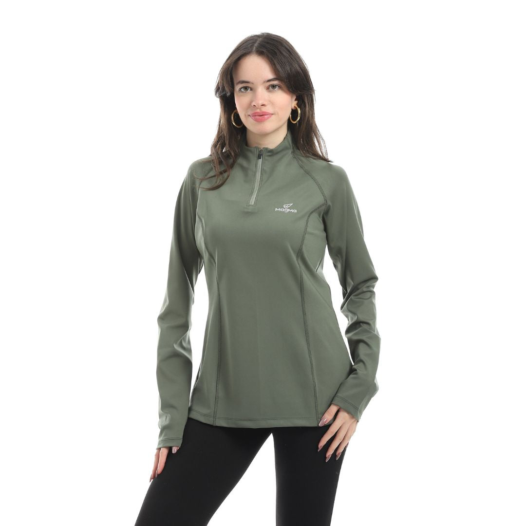 Half-Zip Top