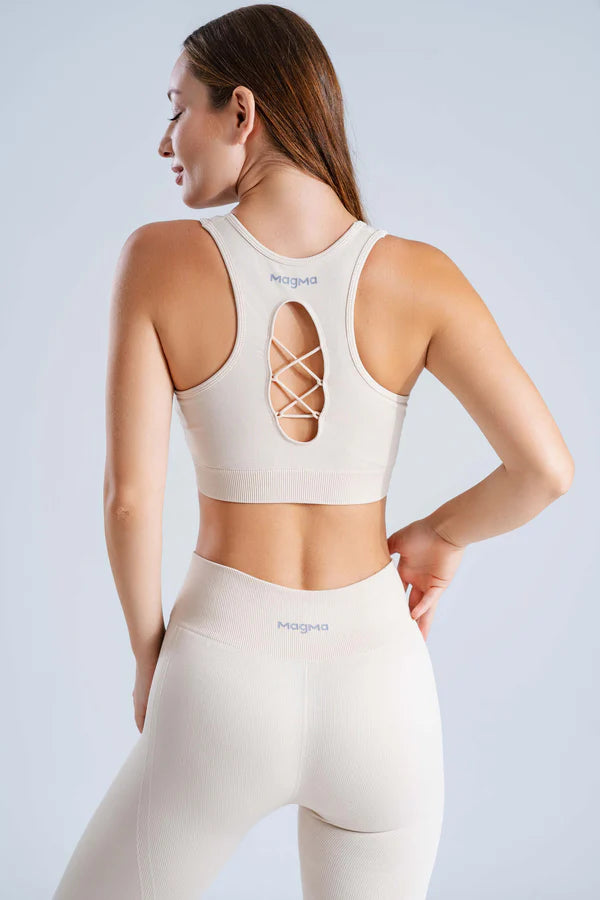 AuraFit Seamless Yoga Bra