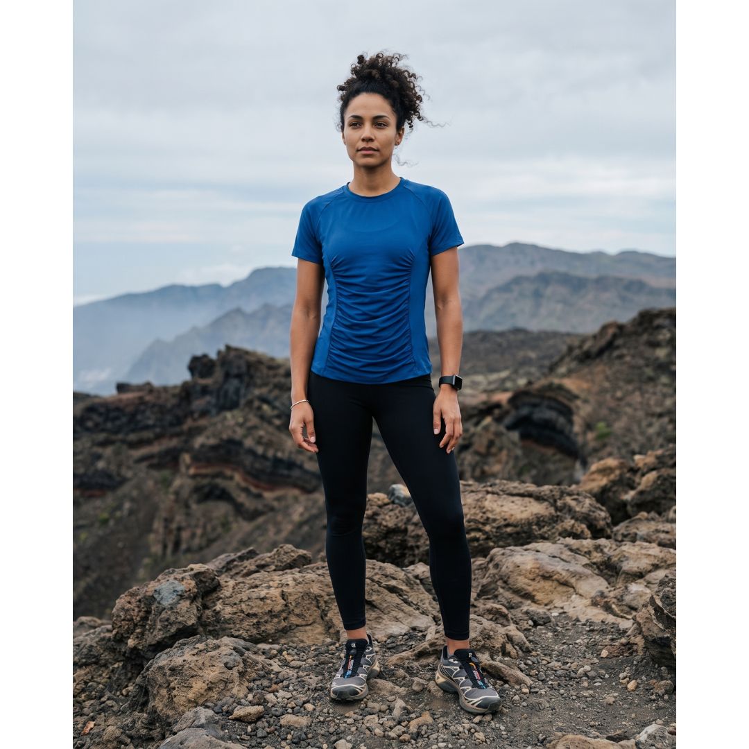 Contour Ruched Training Tee