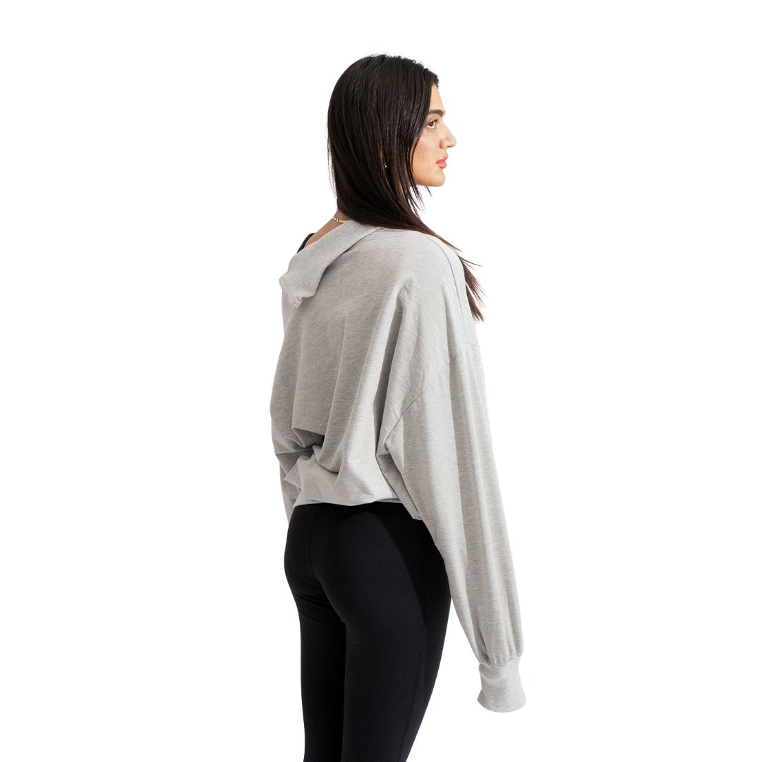 Contour Zip Sweatshirt