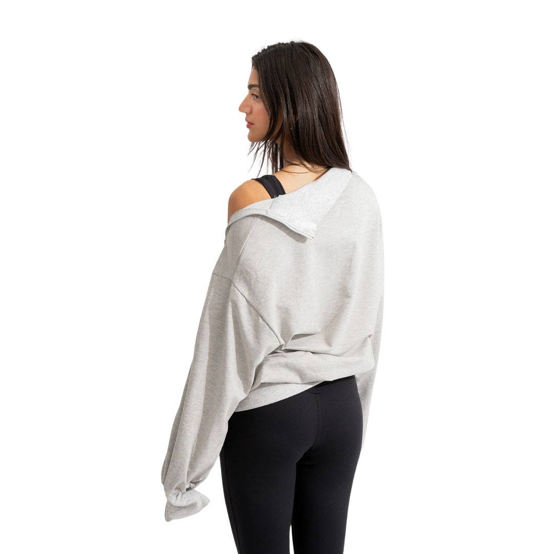 Contour Zip Sweatshirt