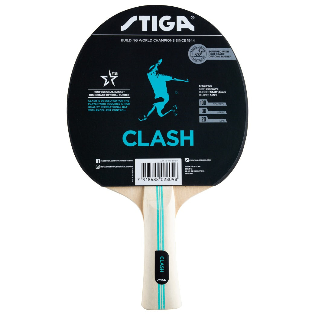 Stiga Clash Table Tennis Racket.
