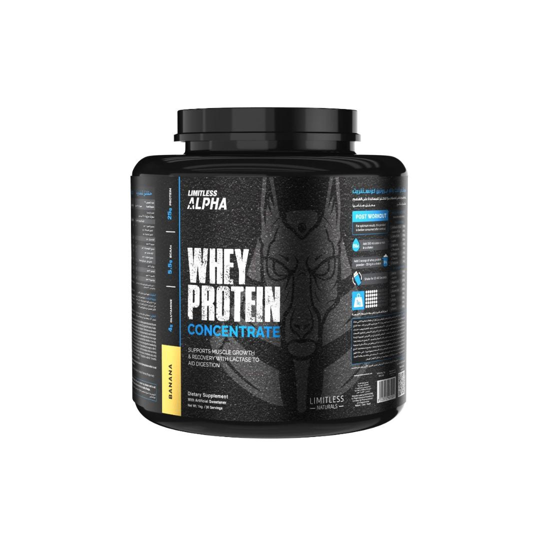 Banana Whey Protein Concentrate 30 Servings