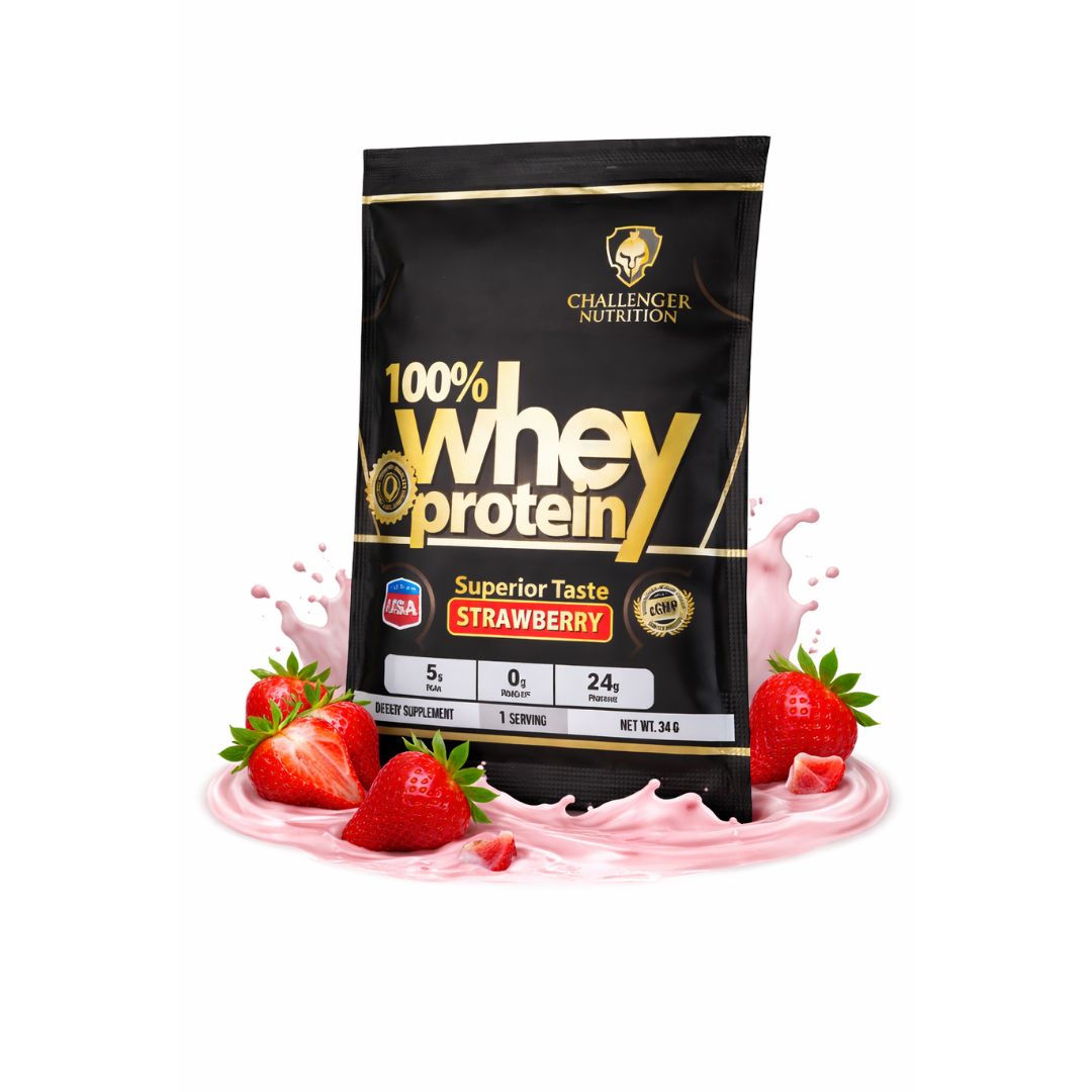 Whey Protein – Strawberry 2 Serv.