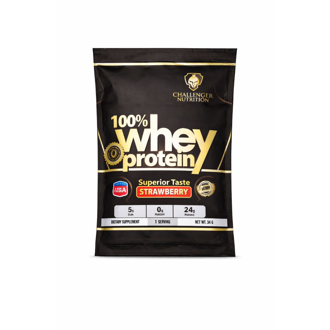 Whey Protein – Strawberry 2 Serv.