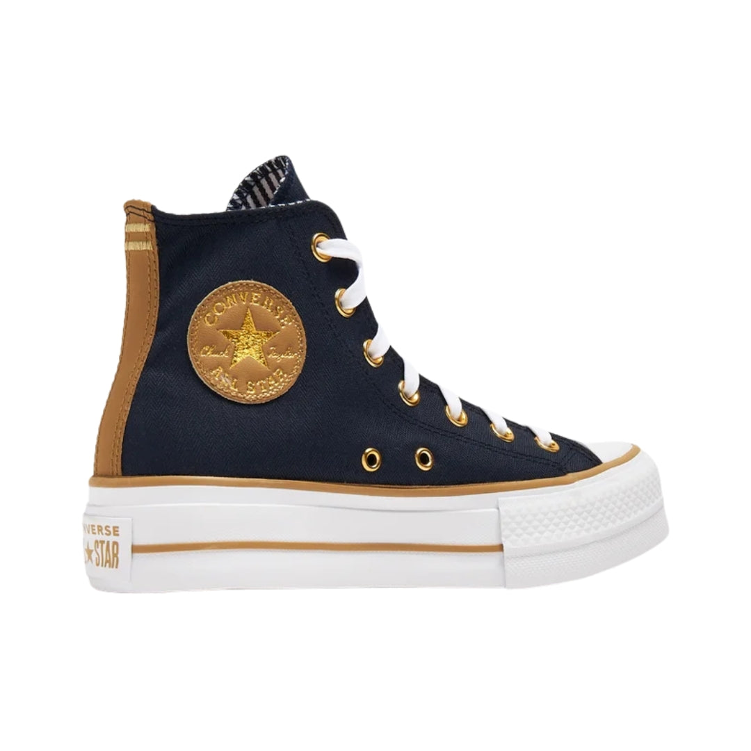 Chuck Taylor All Star Lift Gold Patch Shoes