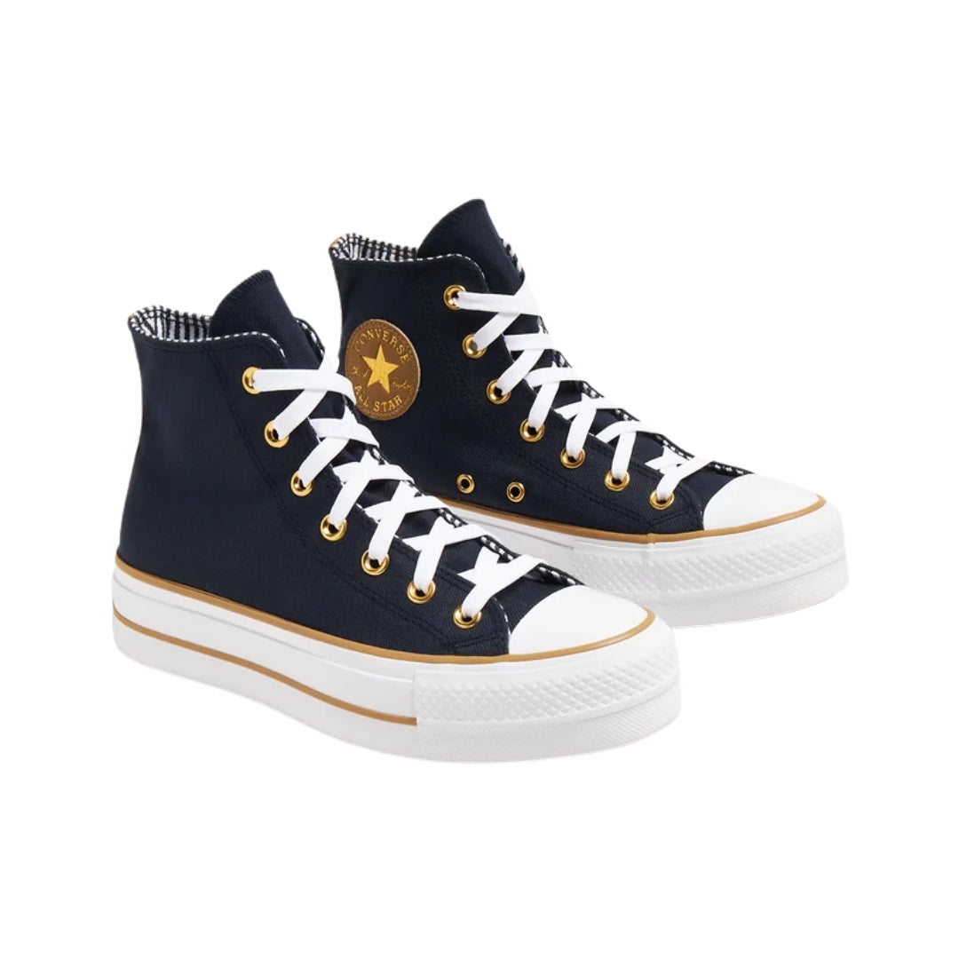Chuck Taylor All Star Lift Gold Patch Shoes