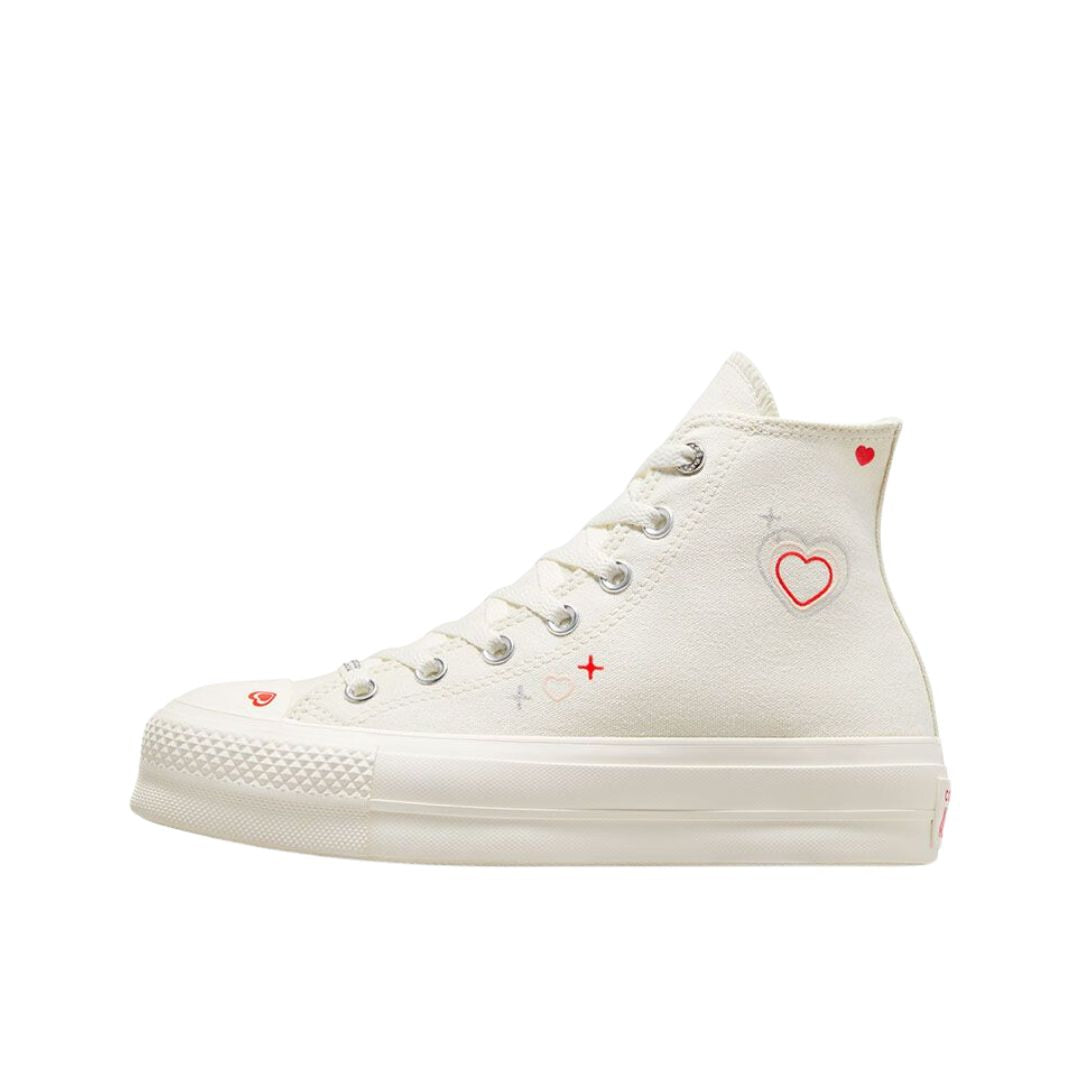 Chuck Taylor All Star Lift Platform Y2K Heart Lifestyle Shoes