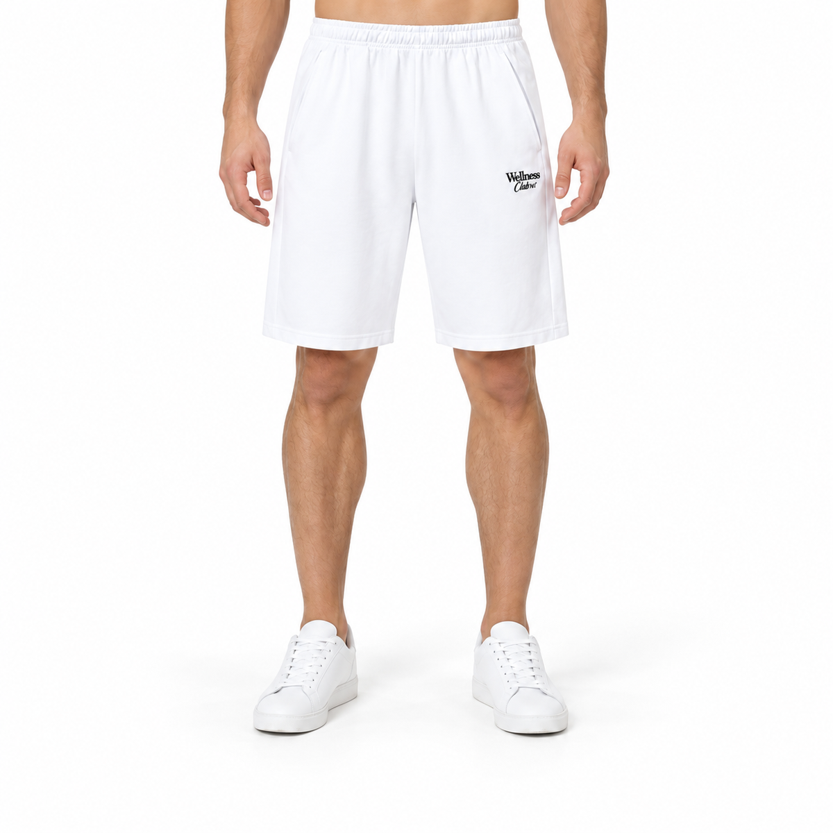 Wellness Club Knit Knee Shorts
