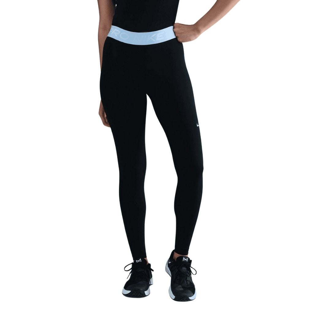 Pro Mid-Rise Mesh-Paneled Leggings