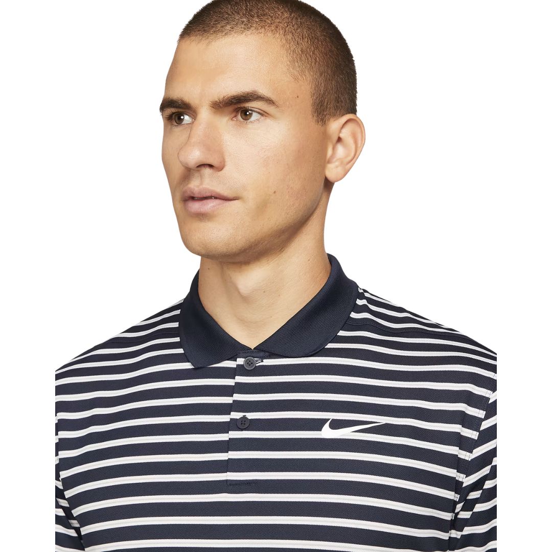 Dri-FIT Victory Striped Golf Polo T-shirt