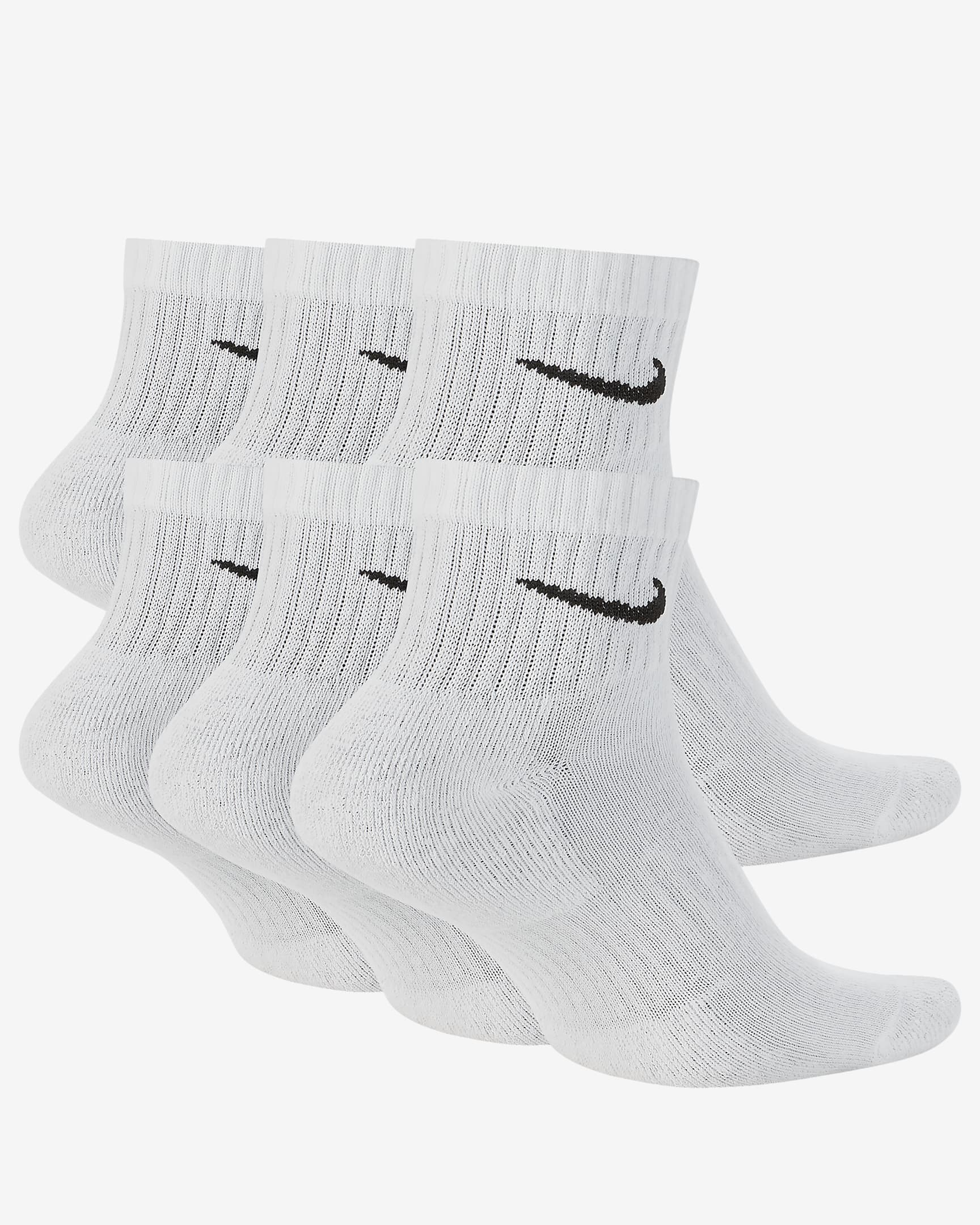 Everyday Cushioned Training Ankle Socks (6 Pairs)