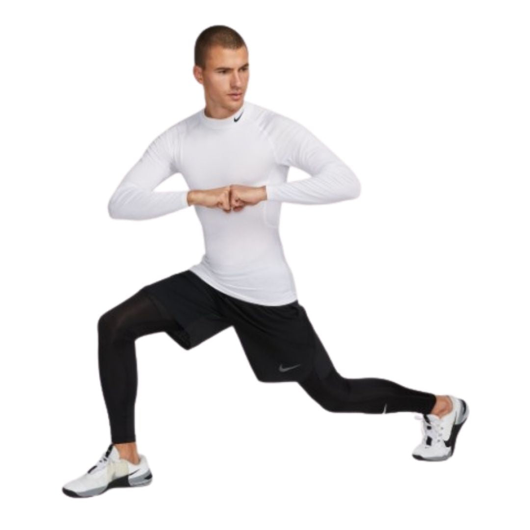 Pro Dri-FIT Fitness Mock-Neck Long-Sleeve Top