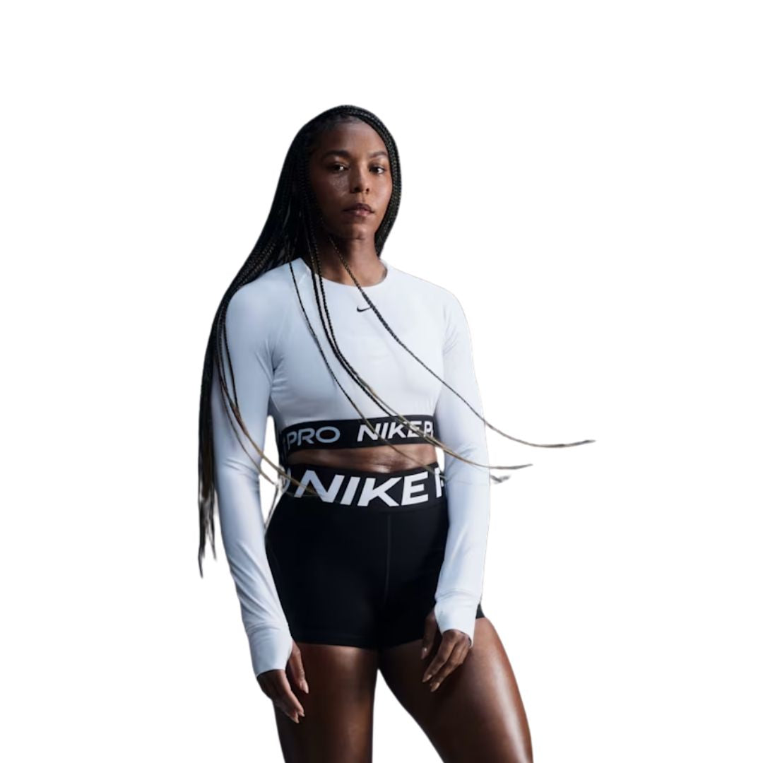 Pro Dri-FIT Long-Sleeve Crop Top