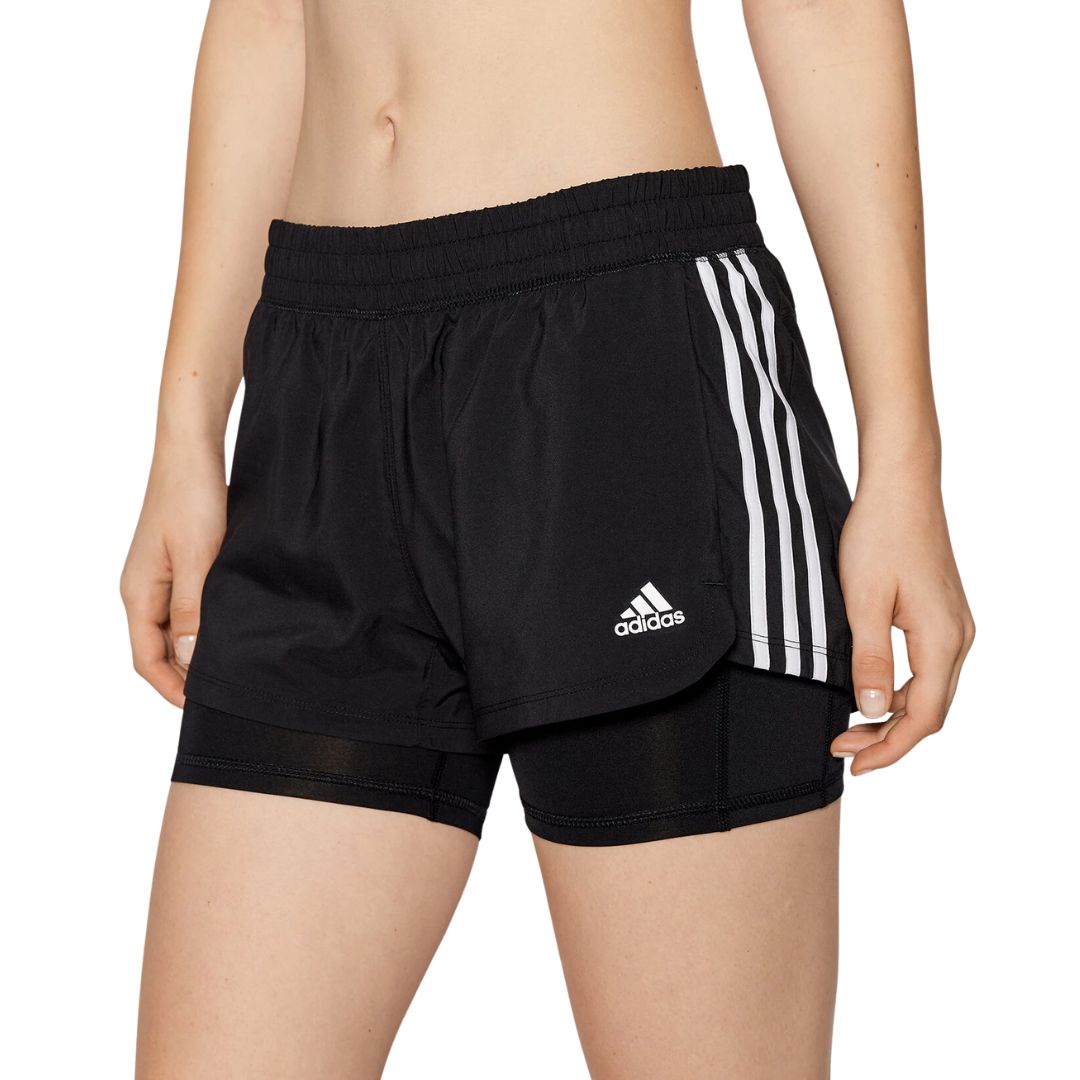 Pacer 3-Stripes Woven Two-In-One Shorts