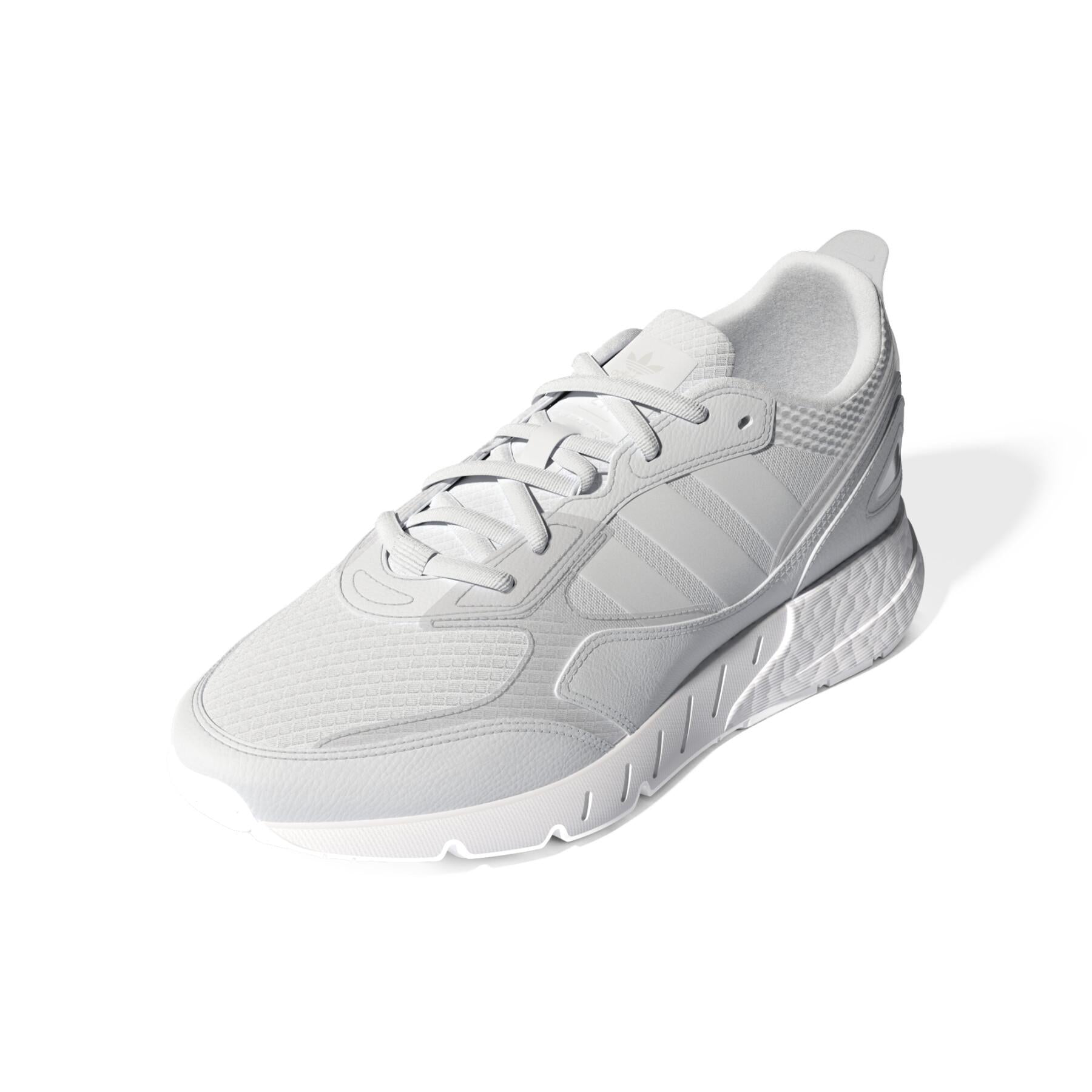 白1、2kg×2 黄色1、2kg×3 adidas ZX 1K Boost 2.0 Sneakers - White | Free Shipping with