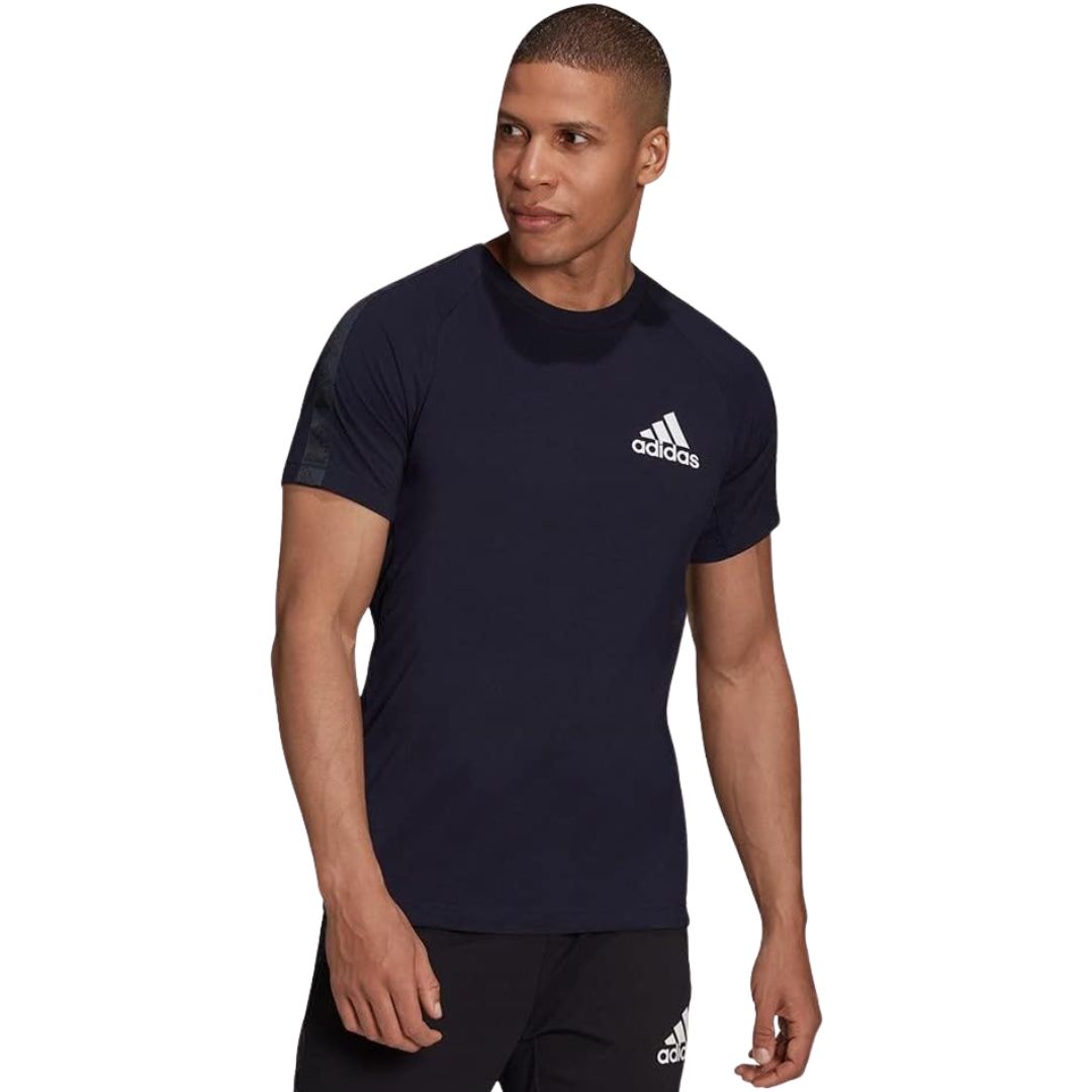 adidas Aeroready Sport Motion Logo Men's T-Shirt - Blue
