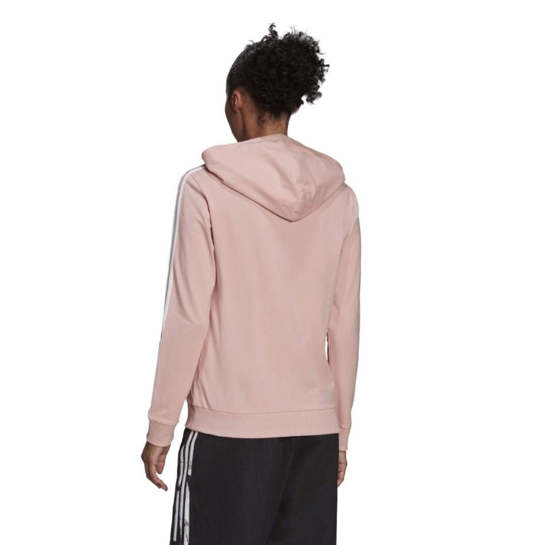 Essentials Single Jersey 3-Stripes Full-Zip Track Top