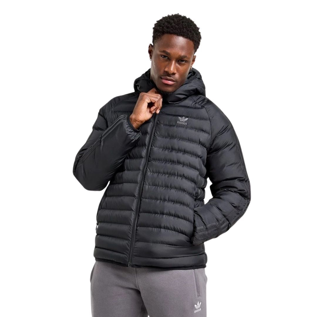 Essentials Light Down Hooded Jacket