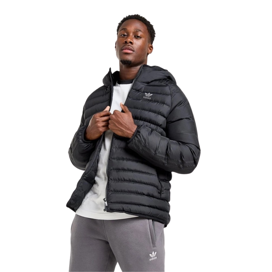 Essentials Light Down Hooded Jacket