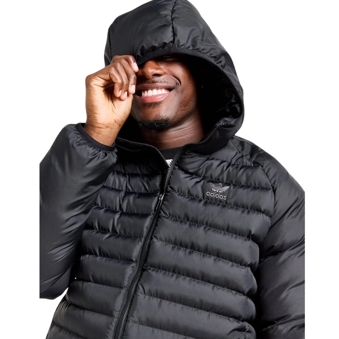 Essentials Light Down Hooded Jacket
