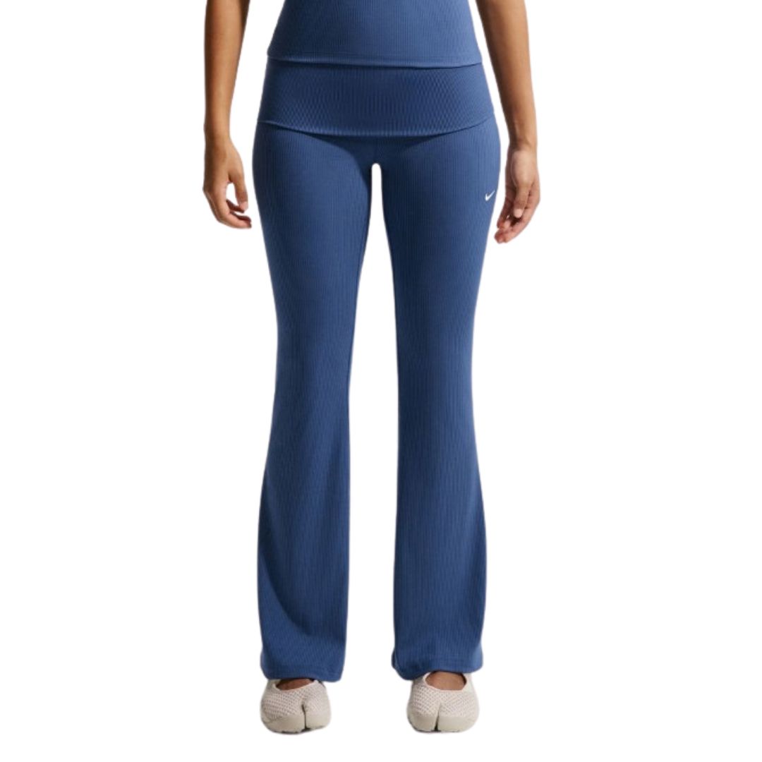 Chill Knit Mid-Rise Tight Ribbed Pants