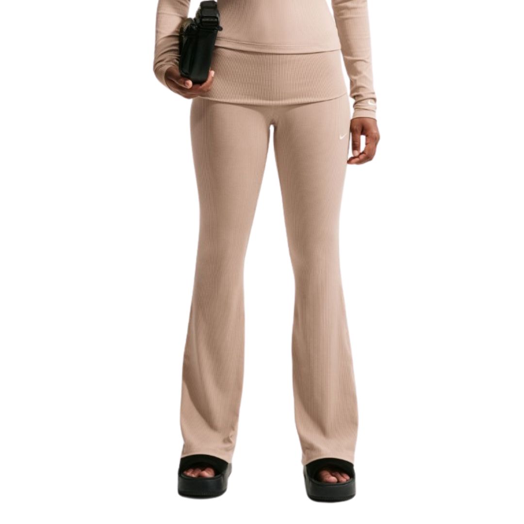 Chill Knit Mid-Rise Tight Ribbed Pants