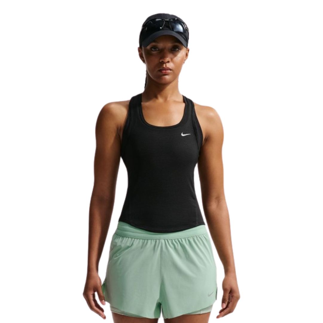 Tempo Dri-FIT Cropped Mesh Running Tank Top