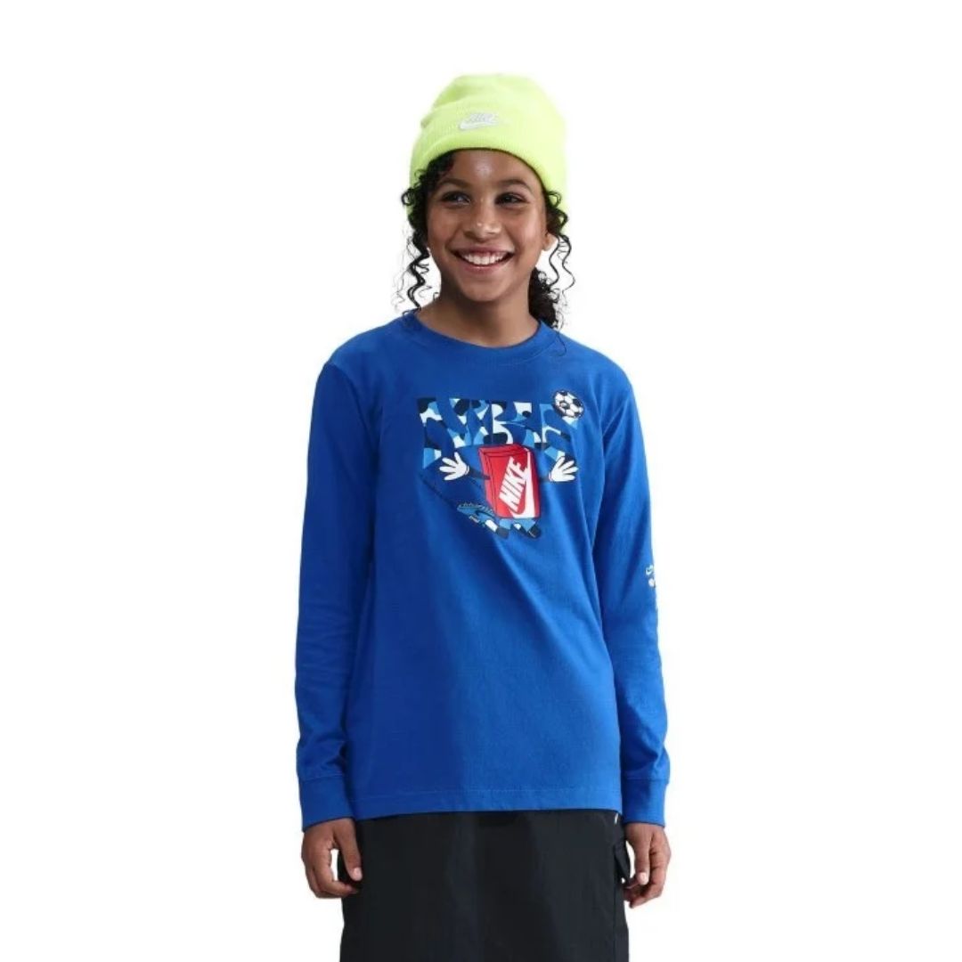 Sportswear Boxy Long-Sleeve T-Shirt