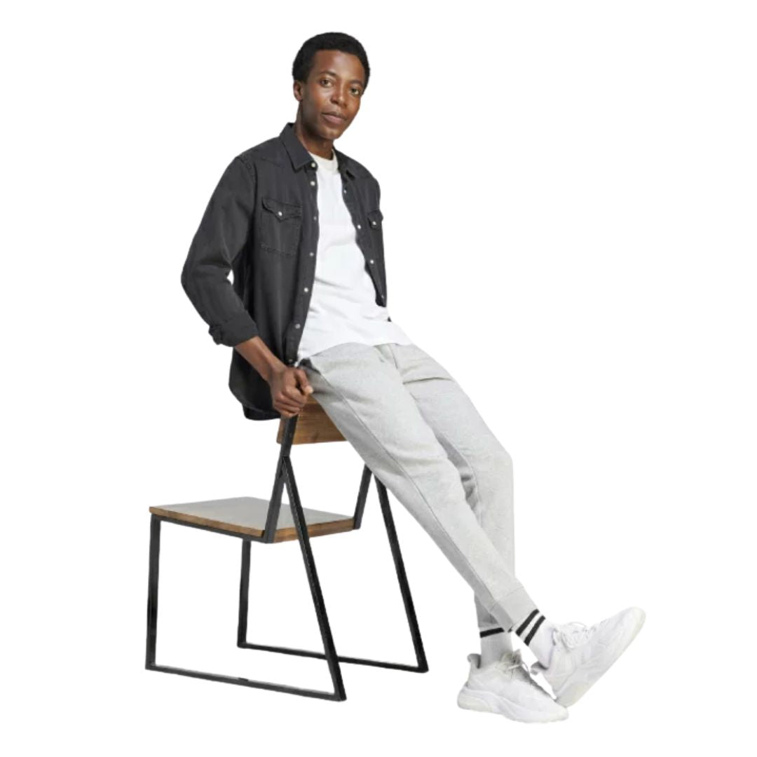 Essentials Fleece Tapered Cuff Big Logo Joggers