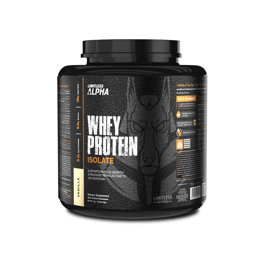 Limitless Alpha Whey Protein Isolate 2KG