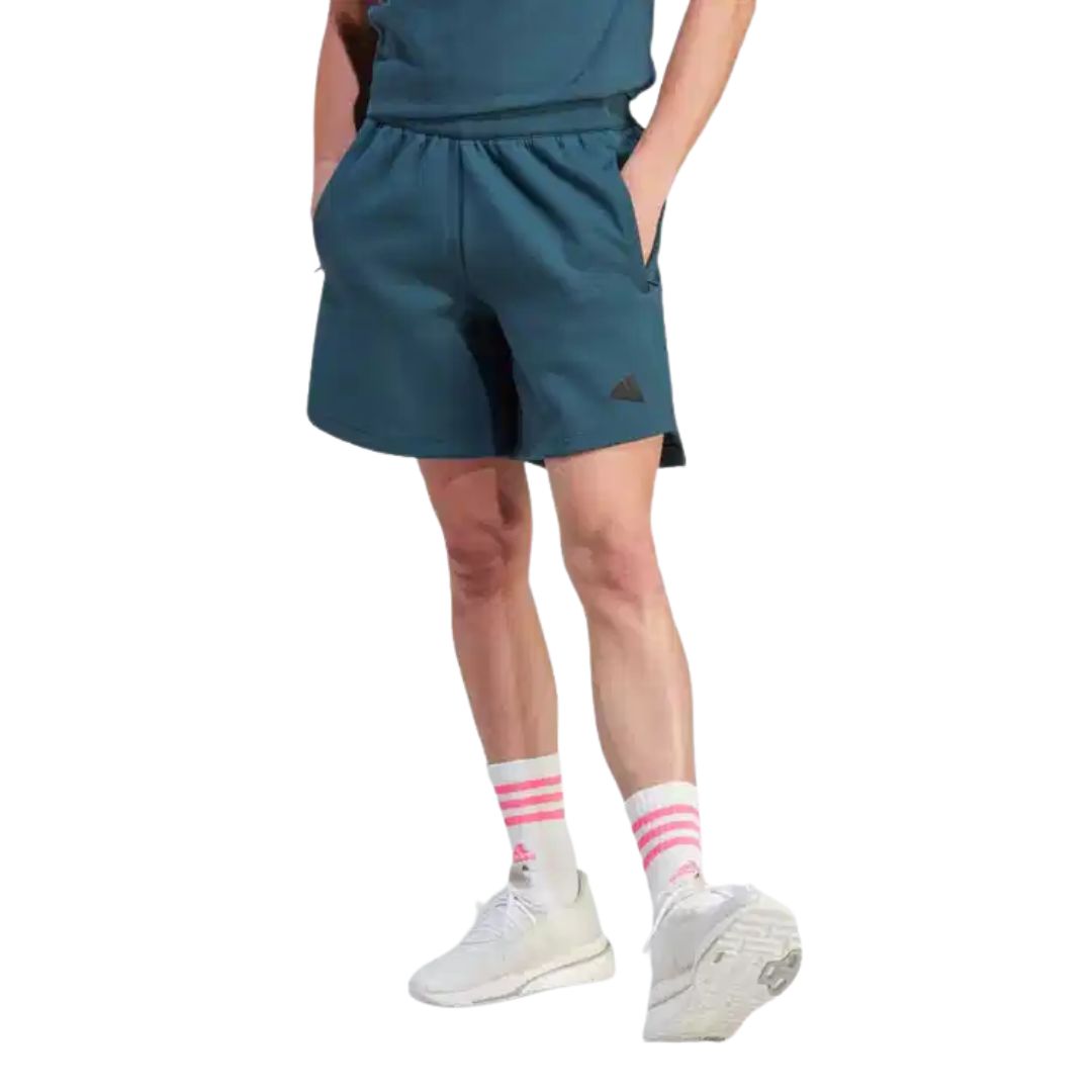 Adidas Z.N.E. Premium Men's Shorts Blue - Recycled Comfort