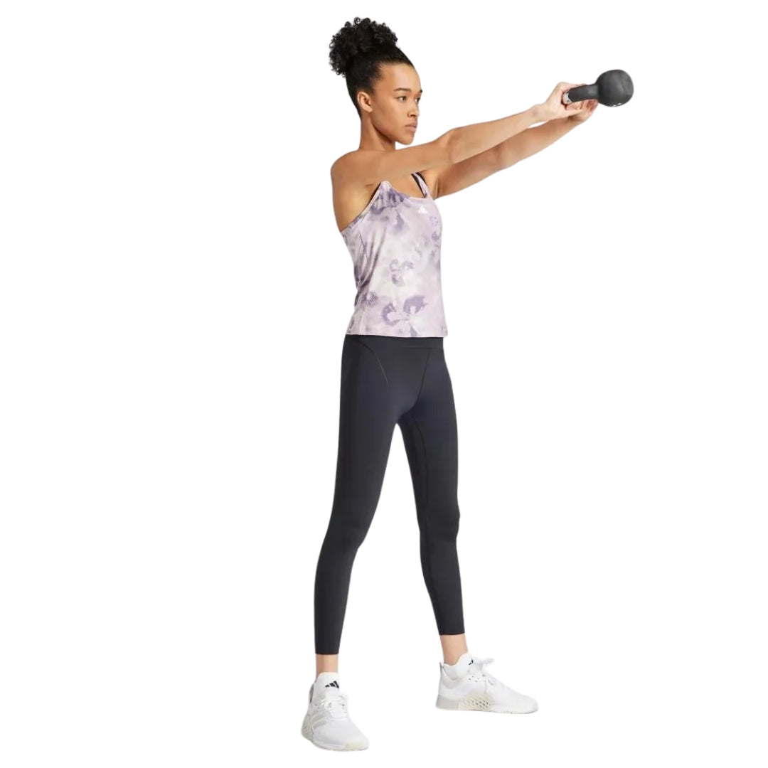 Train Essentials Aop Flower Tie-Dye Tank Top