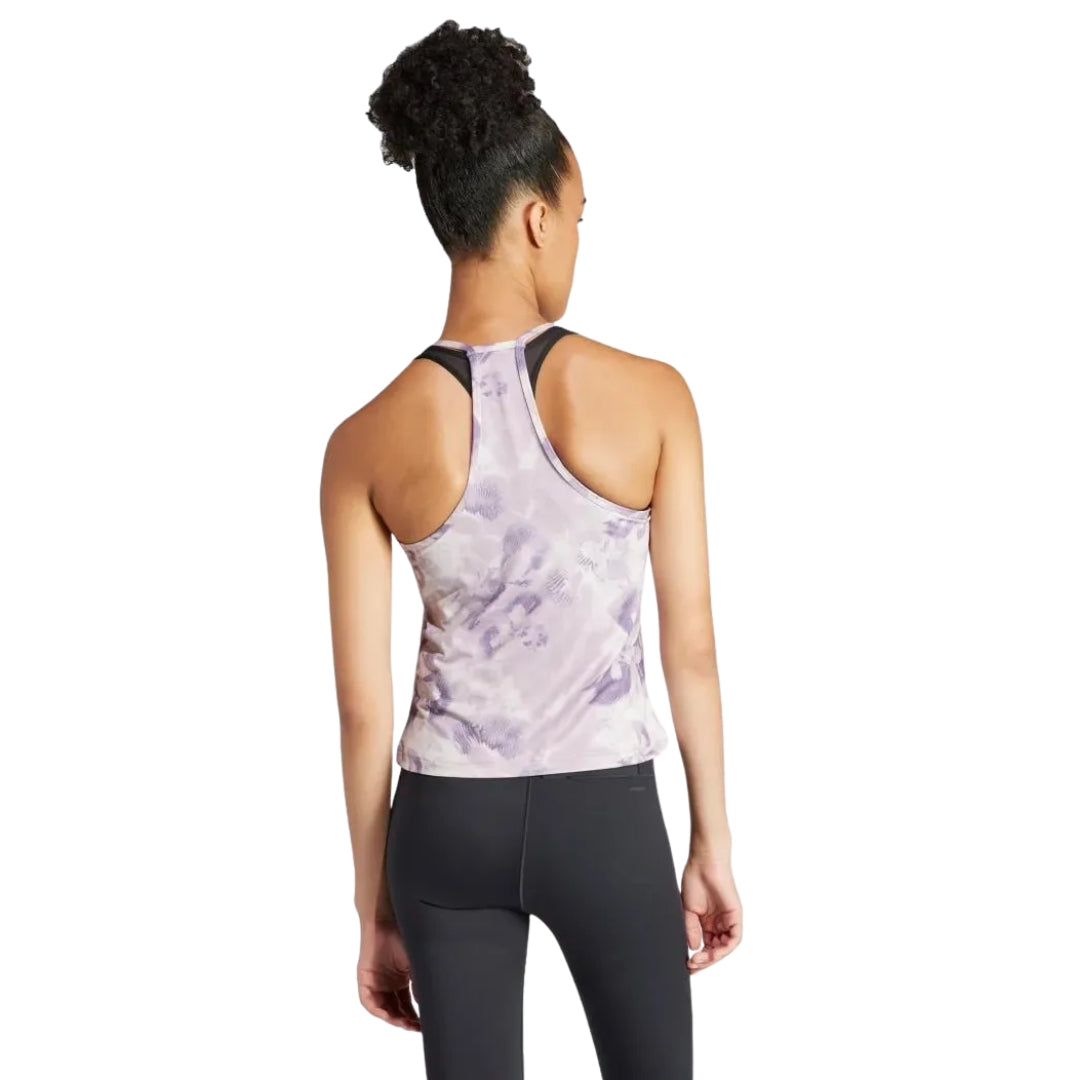 Train Essentials Aop Flower Tie-Dye Tank Top